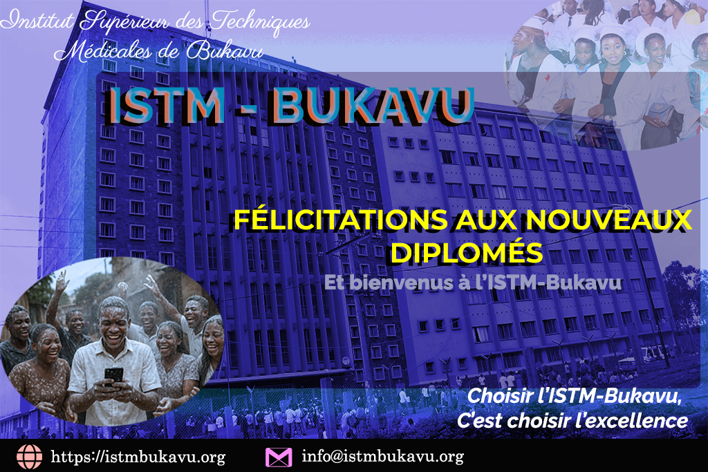 Message de félicitations à tous les nouveaux diplômés de Bukavu, de toute la Province du Sud-Kivu et ailleurs