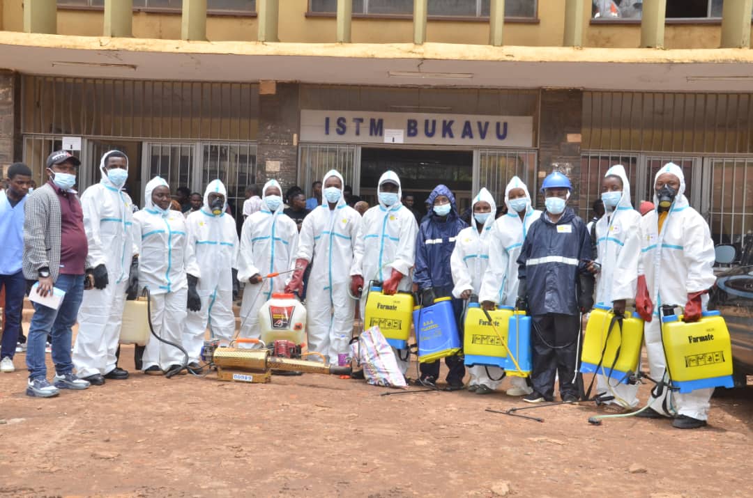 ISTM/Bukavu : Une vaste opération de désinfection pour assainir le home étudiant